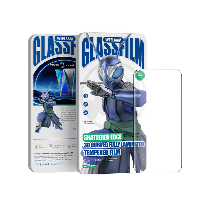 Weelaam W020 İPhone 17 Pro Max 3D Curved Fully Lamınated Glass Flim 
