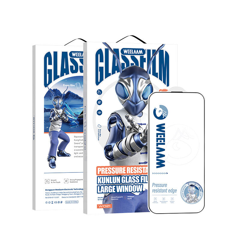 Weelaam W021 İPhone 17 Pro Max Pressure Resistant Edge Kunlun Glass Flim 