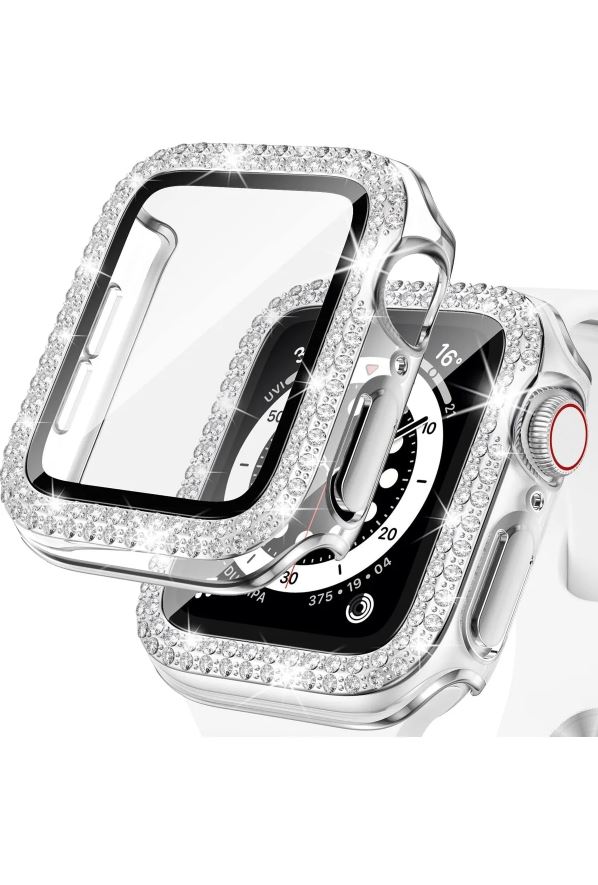 APPLE WHATC TAŞLI KILIF 44MM TRANSPARENT 