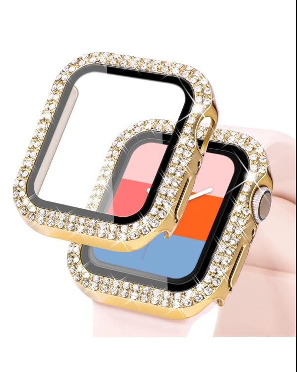 APPLE WHATC TAŞLI KILIF 38MM GOLD 